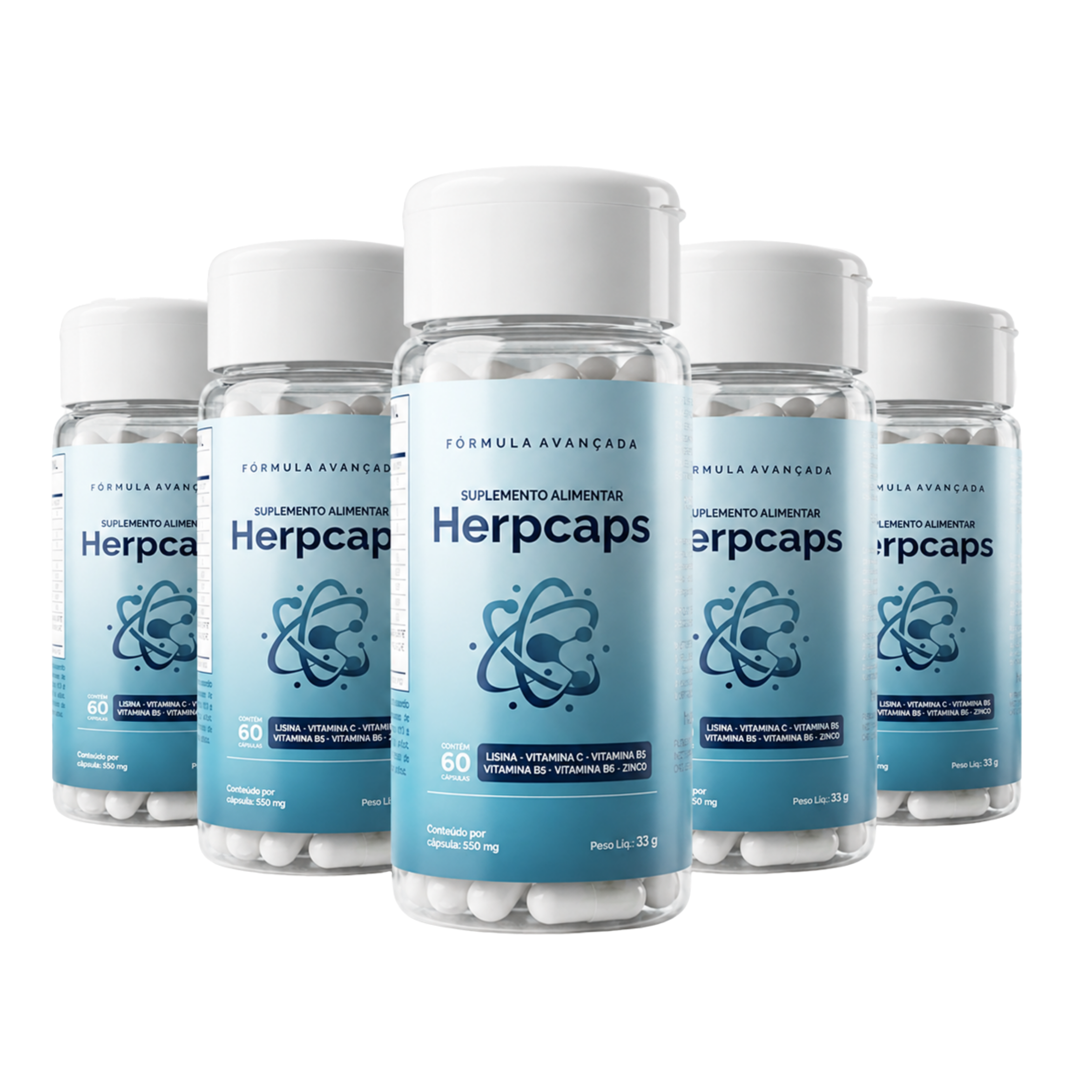 Kit Herpcaps 5 meses